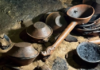 INAH discovers 179 pre-Hispanic archaeological pieces in a cave in Chiapas