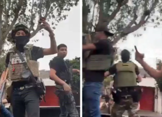 Video of the CJNG cartel in Michoacán circulates; its veracity is questioned