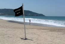 American tourist drowns due to heavy swell in Zihuatanejo