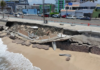 Reconstruction of the Mazatlán boardwalk will require an investment exceeding the 5 million pesos that had been announced