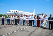 Colima receives inaugural AIFA-Manzanillo flight from Viva Aerobús; it transported 163 passengers
