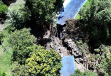 Puebla government to repair landslide in Metropolitan Park