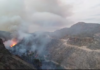 Fire ravages homes in the village of San José Comondú, Baja California Sur; burning of palm grove under investigation.