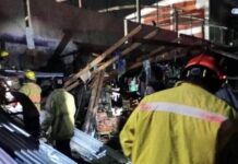 Blast Destroys Six Shops in Acapulco Central Market
