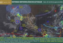 Severe Rains Expected Across Multiple States Due to the Mexican Monsoon and Tropical Waves