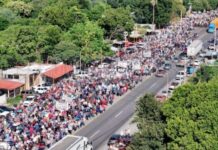 Thousands March in Tamaulipas Demanding the Release of Octavio Leal Moncada