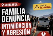 Family Denounces Intortion, Detention, and Assault at Bogus Checkpoint on Chihuahua–Ciudad Juárez Highway