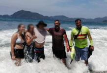 Five people rescued from drowning at Manzanillo, Colima beaches due to long-period swells.