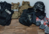 2 alleged CJNG members arrested at safe house in Colima; Navy seizes arsenal and finds human remains.