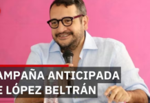 Somos México accuses López Beltrán of already campaigning in Tabasco, even without having a license.