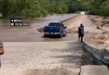 Current Sweeps Away Vehicle with Three People at Las Gaviotas Dam, Nayarit