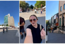The vlogger known as “La Gringa Más Mexicana” visits Chihuahua and is amazed by the capital’s Historic Center.