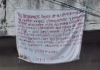 In a narco-banner, the Caborca Cartel alleges corruption within the Campeche Secretariat of Public Security.