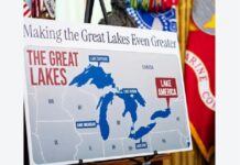 First came The Gulf of Mexico, now it is Lake Ontario