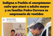 Puebla Business Owner Under Fire After Violently Attacking Elderly Driver and Smashed Windshield
