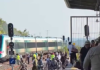 🚨BREAKING NEWS: MAYA TRAIN DERAILS IN CAMPECHE! A user shares a video of the incident at the capital city’s station.