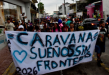 “Dreams Without Borders” caravan resumes its journey through Chiapas, heading toward the center and north of the country.