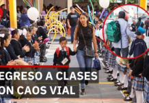 First day of school in Mexico City mobilizes 2 million people in historic operation.