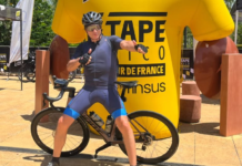 The Tour de France lives in paradise.