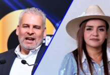 “She fired them”: Michoacán Governor points to Grecia Quiroz regarding the dismissal of Uruapan police officers.