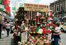 Where to buy patriotic decorations in Mexico City starting at 10 pesos | AI DISCOVER