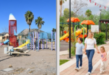 Alfonso Durazo returns historical heritage to families in Sonora.