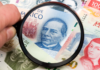Increased risk from counterfeit banknotes in Yucatán